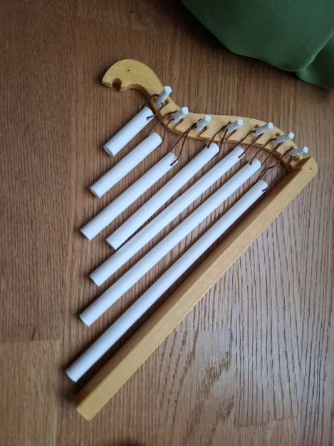The Virtuoso Harp – Windchime với cơ chế lên dây (tuning) thật - Image 9