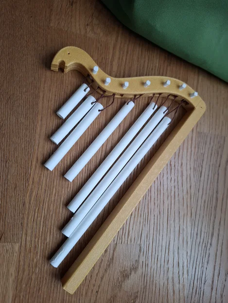The Virtuoso Harp – Windchime với cơ chế lên dây (tuning) thật - Image 10