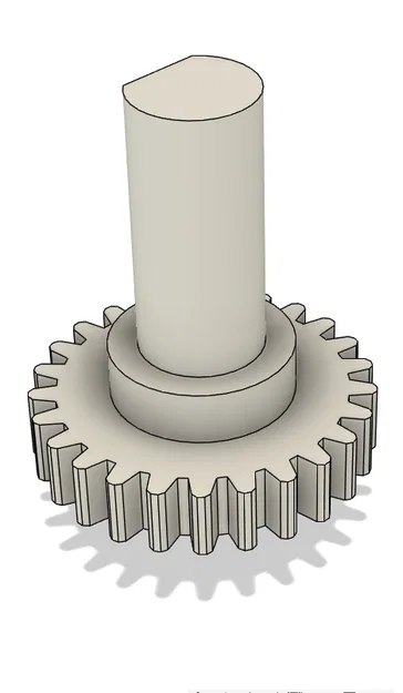 Bánh răng quay mâm xoay lò vi sóng (microwave tray turning gear) - Image 1