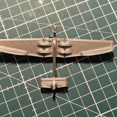 Junkers F-13 Kit Card – Mô hình lắp ráp