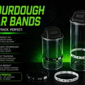 Vòng Hũ Sourdough cho IKEA EKLATANT 100mm – Đánh Dấu Mức Starter & Tracker Feeding - Thumbnail 1