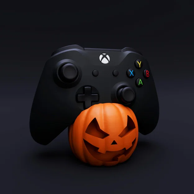 Giá Đỡ Tay Cầm Xbox X|S Hình Bí Ngô - Phiên Bản Halloween - Image 2