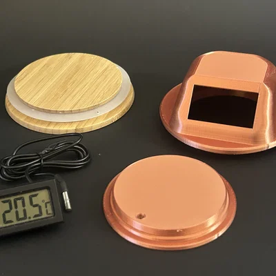 Nắp hũ sourdough cho IKEA EKLATANT kèm digital thermometer & temperature probe