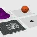 Halloween – Stand DualSense nón phù thủy | Giá đỡ tay cầm ma mị STL - Thumbnail 9