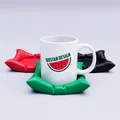 Lót Ly Kiểu Gối (Pillow-Style) in 3D, không cần Supports - Thumbnail 1