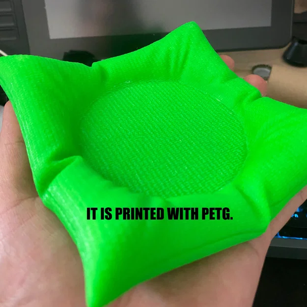 Lót Ly Kiểu Gối (Pillow-Style) in 3D, không cần Supports - Image 2