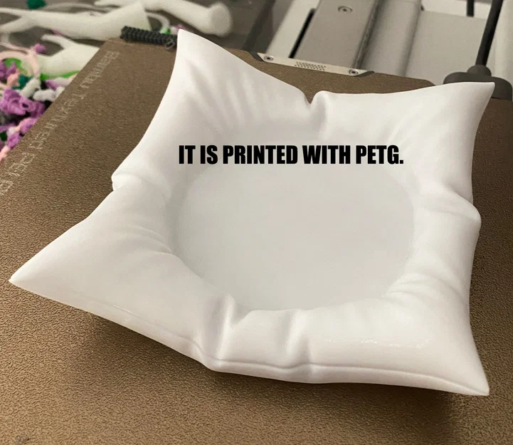 Lót Ly Kiểu Gối (Pillow-Style) in 3D, không cần Supports - Image 3