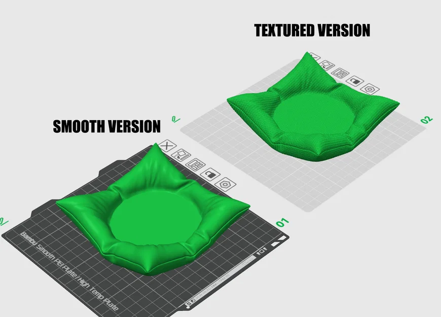 Lót Ly Kiểu Gối (Pillow-Style) in 3D, không cần Supports - Image 5