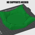 Lót Ly Kiểu Gối (Pillow-Style) in 3D, không cần Supports - Thumbnail 6