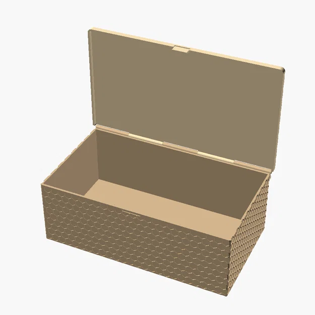 Hộp Lưu Trữ Bản Lề Honeycomb — Bản Lớn (PIP, 3 kích thước) - Image 1