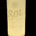 Đèn lithophane lon bia Sol Cerveza (Beercan lamp lithophane) - Thumbnail 2
