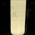 Đèn lithophane lon bia Sol Cerveza (Beercan lamp lithophane) - Thumbnail 3