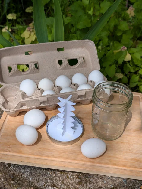 Champion Egg Scrambler 5000 – Insert đánh trứng cho hũ Mason miệng rộng - Image 1