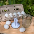 Champion Egg Scrambler 5000 – Insert đánh trứng cho hũ Mason miệng rộng - Thumbnail 1