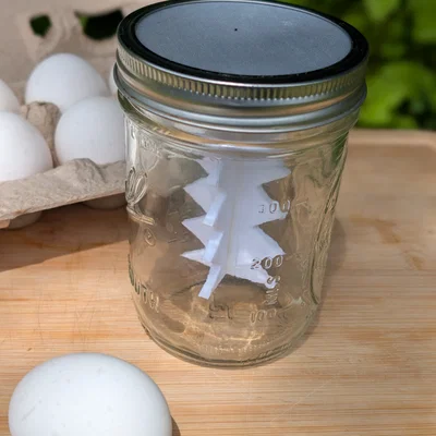 Champion Egg Scrambler 5000 – Insert đánh trứng cho hũ Mason miệng rộng
