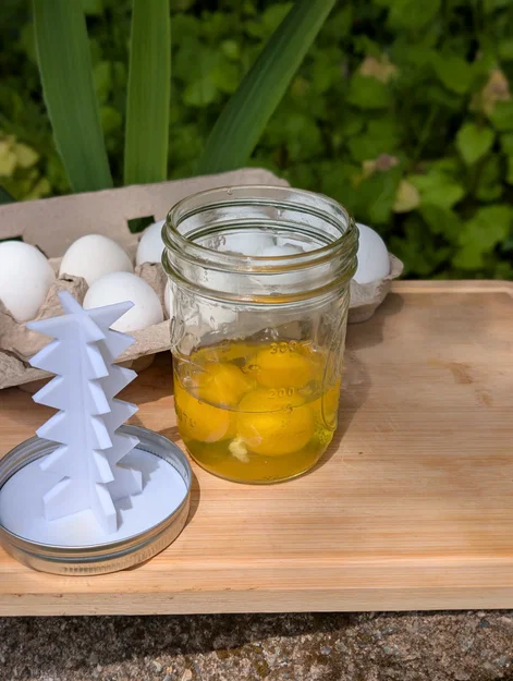 Champion Egg Scrambler 5000 – Insert đánh trứng cho hũ Mason miệng rộng - Image 3