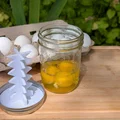 Champion Egg Scrambler 5000 – Insert đánh trứng cho hũ Mason miệng rộng - Thumbnail 3