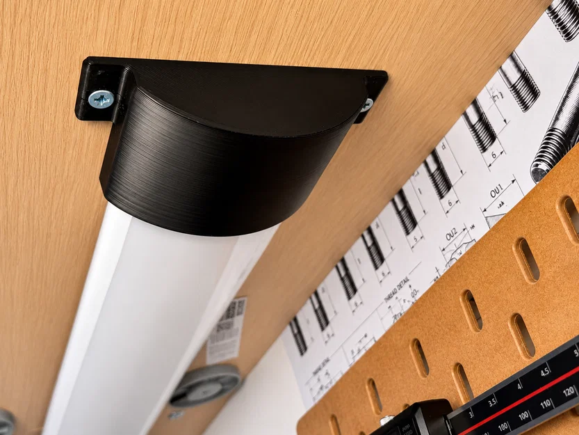 Ngàm gắn LED Batten Ultra-Slim 60/90/120 cm (V-TAC, Ledvion, Hoftronic) - Image 3