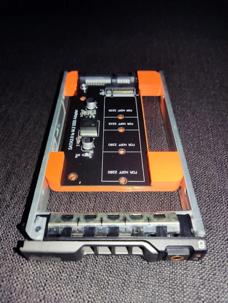Khung cố định M.2 SSD sang SATA cho khay ổ cứng Dell - Image 1