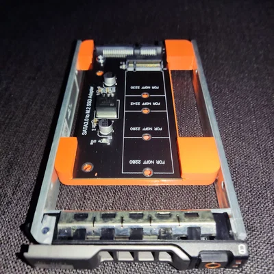 Khung cố định M.2 SSD sang SATA cho khay ổ cứng Dell