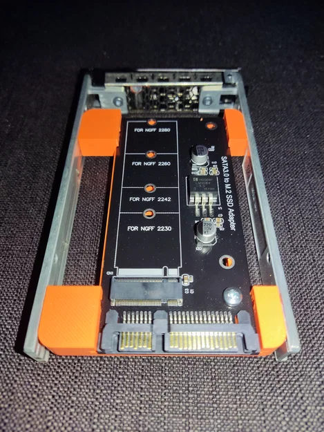 Khung cố định M.2 SSD sang SATA cho khay ổ cứng Dell - Image 4