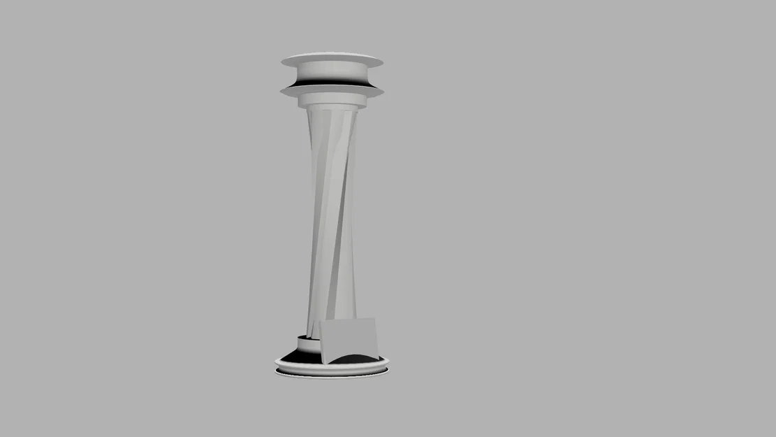 Trofeo espiral: Mô hình cúp xoắn ốc in 3D tinh tế và sang trọng - Image 1