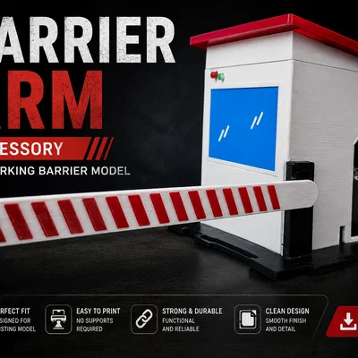 Parking Barrier – Tay Chắn (Barrier Arm) Mở Rộng