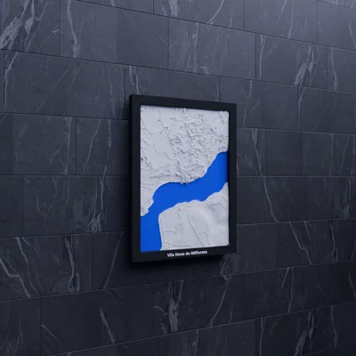 Vila Nova de Milfontes, Portugal - Mô hình thu nhỏ 3D