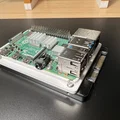 Raspberry Pi + ổ 2.5" SATA SSD xếp chồng gọn trong một cụm (đế in 3D) - Thumbnail 1