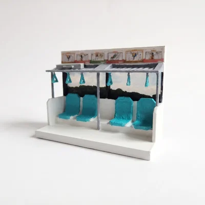 Train Diorama – Mô hình tàu mini phong cách Nhật