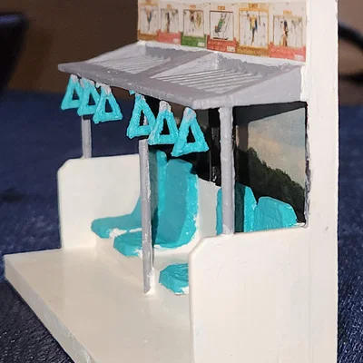 Train Diorama – Mô hình tàu mini phong cách Nhật