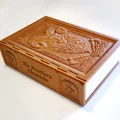 Secret Storage Book - Norse Ram (Sách cất giấu bí mật - Dê đực Bắc Âu) - Thumbnail 2