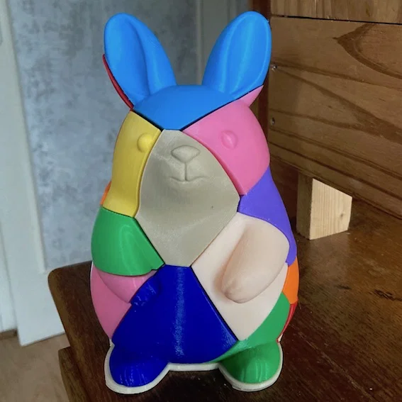 Lapin fragmenté (Thỏ ghép mảnh) - Image 6