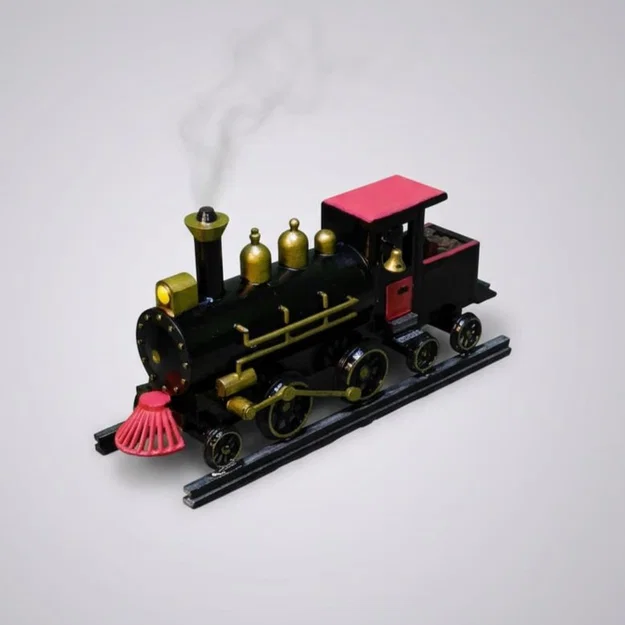 Đầu máy xe lửa hơi nước cổ (LOCOMOTORA A VAPOR ANTIGUA) - Image 2