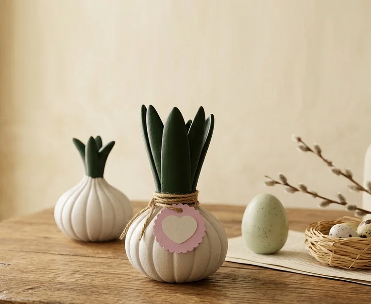 Trang trí củ hoa Hyacinth mùa xuân – Decor Easter - Image 2