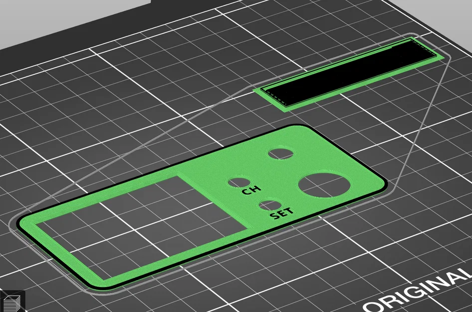 Mặt trước thay thế cho trạm hàn AiXun T3A (File in 3D) - Image 2