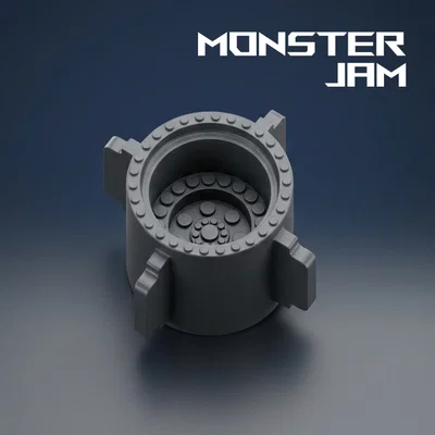 Mâm bánh Monster Jam 1:64 - Phụ tùng thay thế