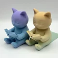 Reading Cat Bookend – Chặn Sách Mèo Đang Đọc - Thumbnail 1