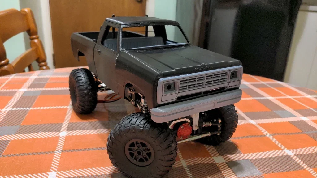 Dodge Ram thập niên 80 tỉ lệ 1:16 v2 (wheelbase 190mm, khung WPL) - Image 3