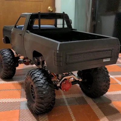 Dodge Ram thập niên 80 tỉ lệ 1:16 v2 (wheelbase 190mm, khung WPL)