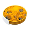 Miếng lót ly Hoa Hướng Dương (Sunflower Coaster) - Thumbnail 2