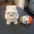 Mô hình chú lùn giữ trứng (Gnome Egg Cup) in 3D trang trí độc đáo - Thumbnail 2