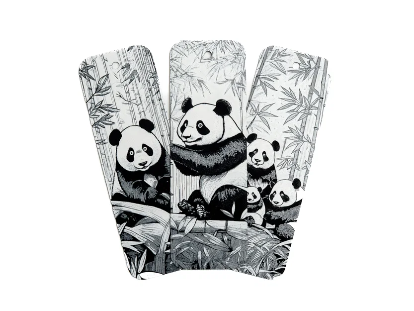 Bookmark Gấu Trúc Khổng Lồ (Giant Panda Bookmarks) - Image 2