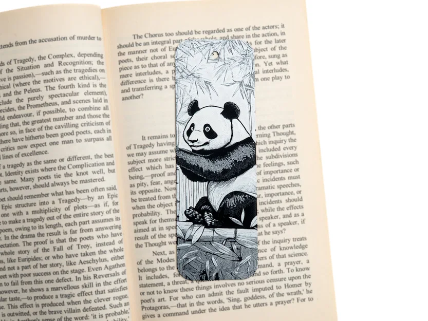 Bookmark Gấu Trúc Khổng Lồ (Giant Panda Bookmarks) - Image 3