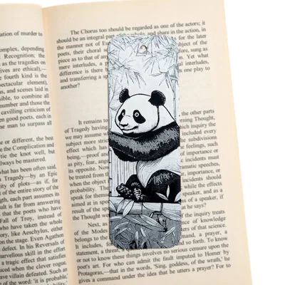 Bookmark Gấu Trúc Khổng Lồ (Giant Panda Bookmarks)