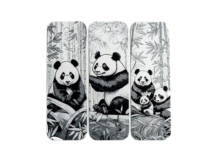 Bookmark Gấu Trúc Khổng Lồ (Giant Panda Bookmarks) - Image 4