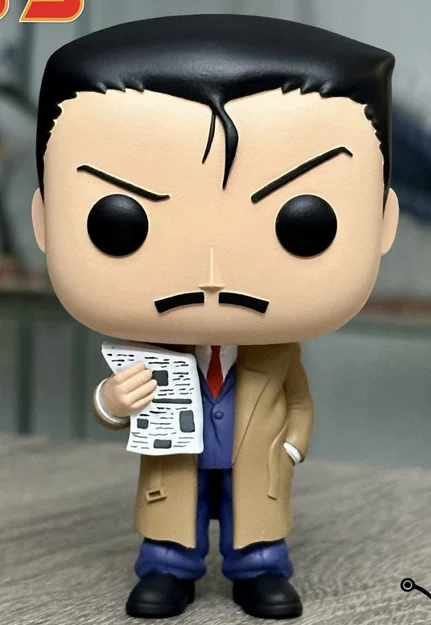 Mô hình 3D Kogoro Mouri - Thám tử lừng danh Conan phong cách Funko Pop - Image 2