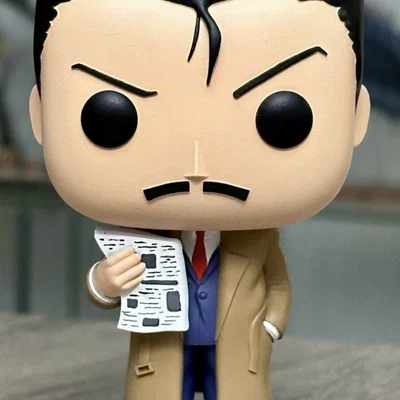 Mô hình 3D Kogoro Mouri - Thám tử lừng danh Conan phong cách Funko Pop