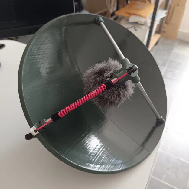 Chảo parabolic 35cm để thu âm động vật hoang dã - Image 8