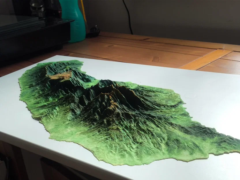 Madeira Island – Mô hình địa hình 3D (7 phần) - Image 2